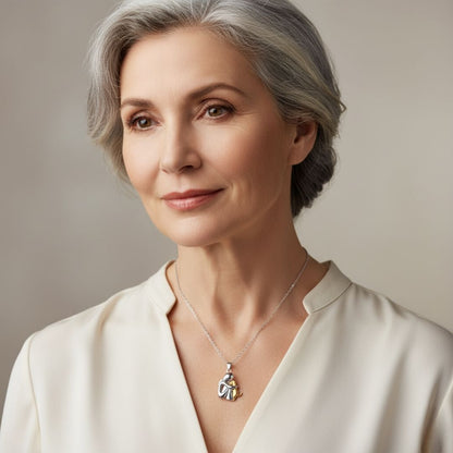 Olivia™ - Collier avec Pendentif en Forme de Chien