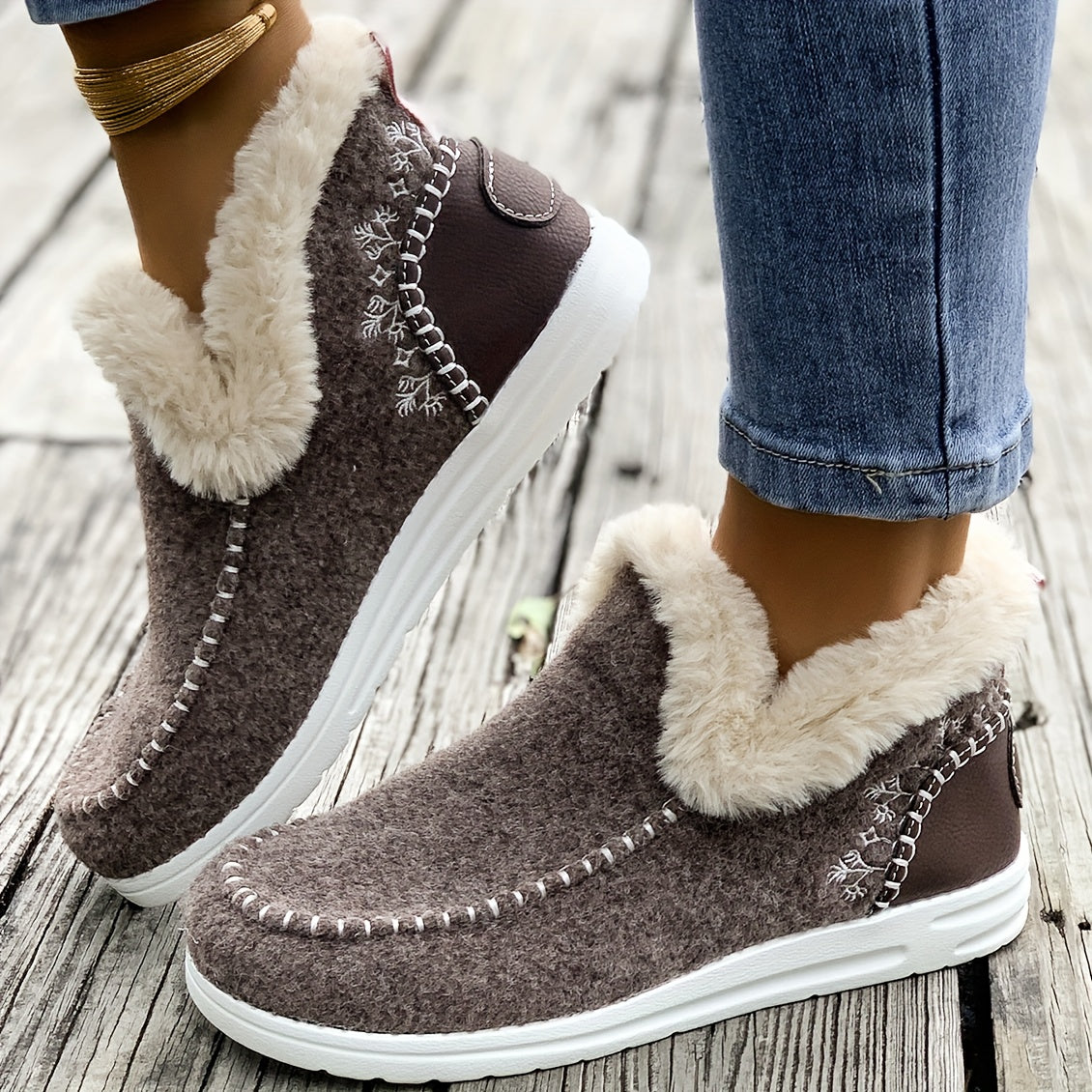 Aurovine | Chaussures Hiver Confort Douillet