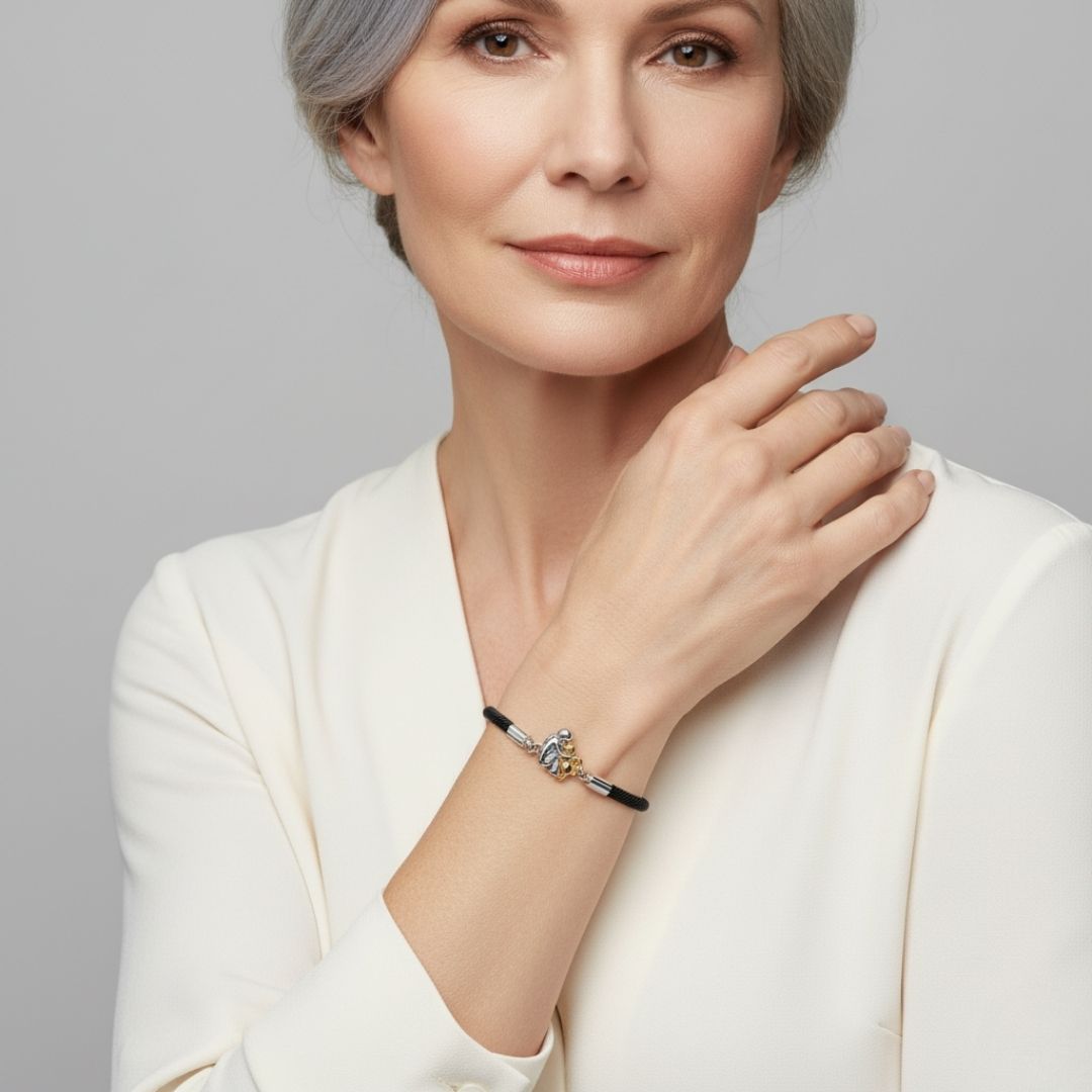 Katy™ - Bracelet Cordon avec Icône de Chien