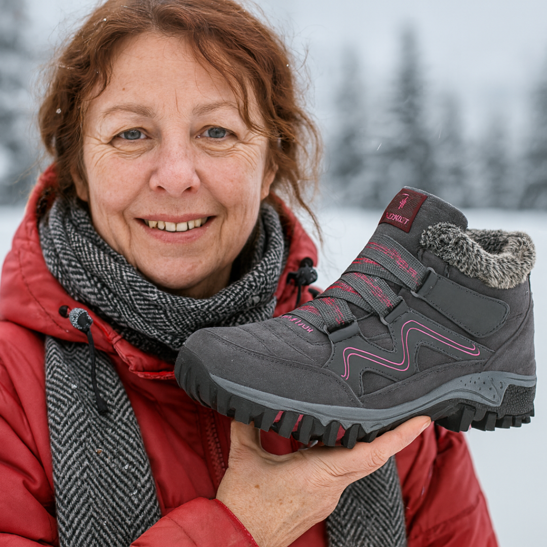 Podiatrail+ – Chaussures de randonnée d’hiver stabilisantes + SEMELLES OFFERTES
