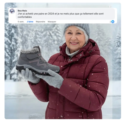 Podiatrail™ – Chaussures de randonnée d’hiver stabilisantes + SEMELLES OFFERTES